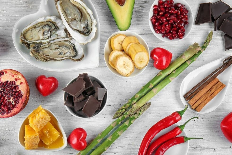 Que alimentos aumentan a potencia 